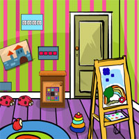 GenieFunGame Kids Room Escape