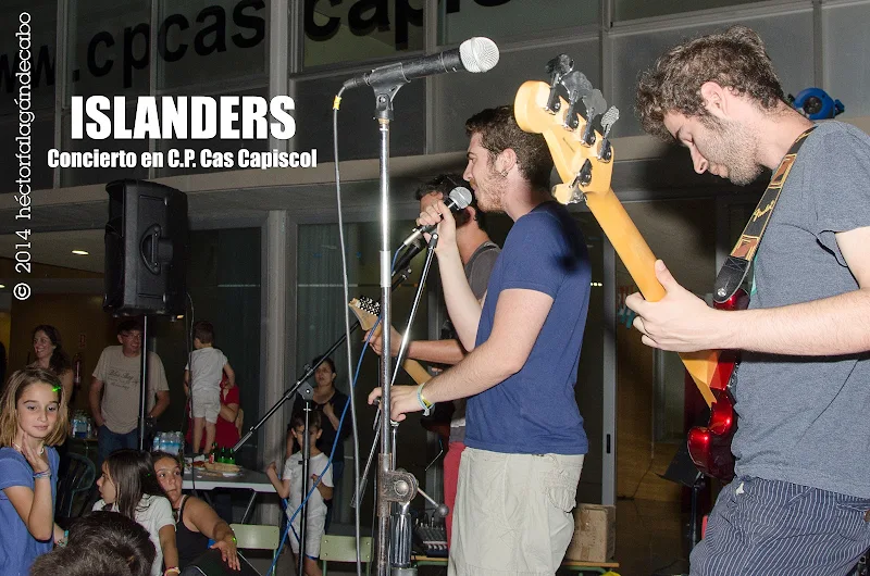 Islanders en concierto en el Colegio Público Cas Capiscol. Héctor Falagán De Cabo | hfilms & photography.