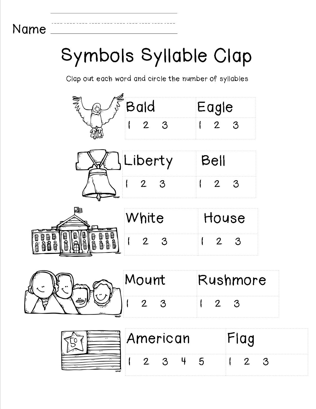 American Symbols Teacher To The Core