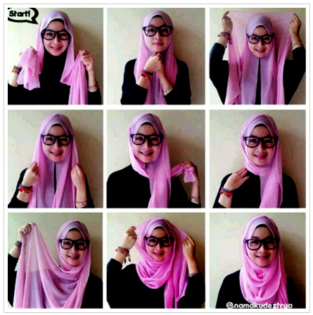 Gambar Tutorial Hijab Berkacamata | gambar tutorial hijab untuk yang berkacamata terbaru 2016 Gambar Tutorial Hijab Berkacamata | gambar tutorial hijab untuk yang berkacamata terbaru 2016