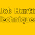 5 Job Hunting Techniques