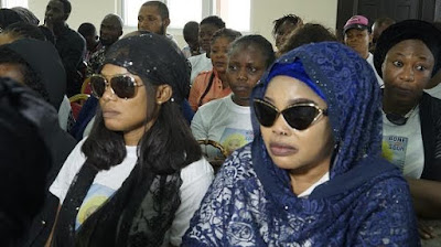 Exclusive Photos: tears, Tears and more tears as Moji Olaiya is finally laid to rest in Lagos today