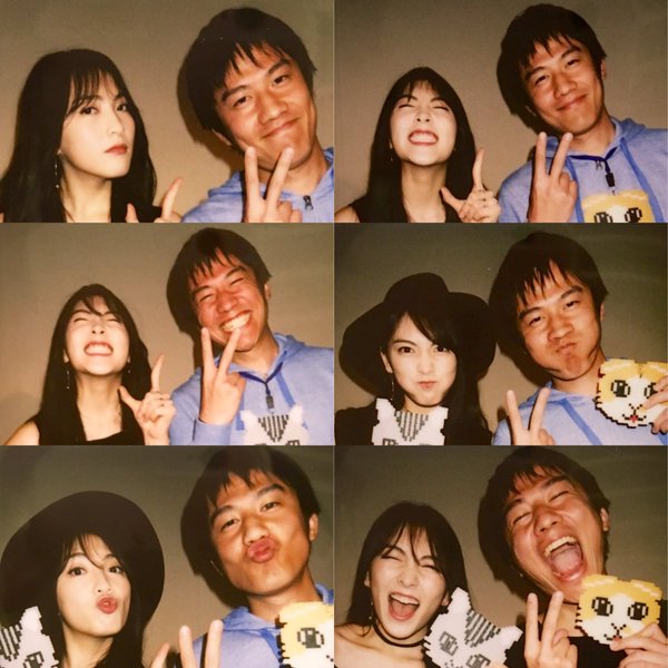 오늘자 강지영 팬들이랑 | 인스티즈