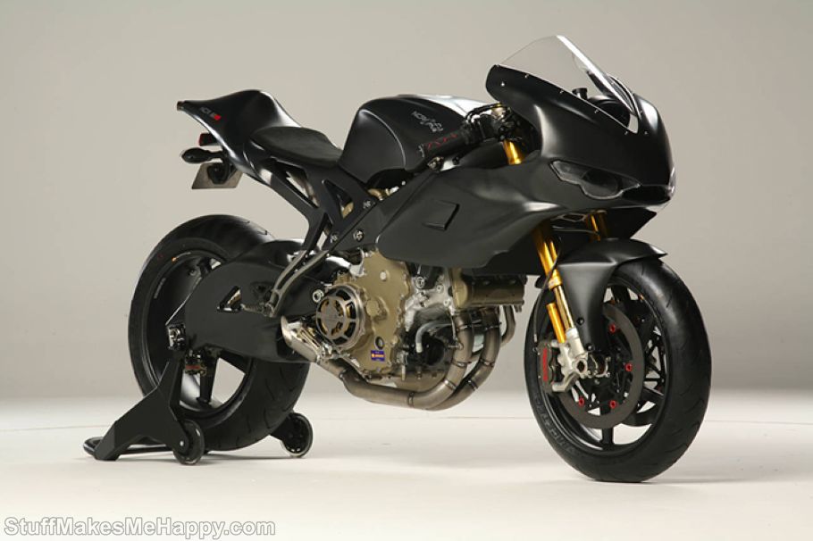 8. Motorcycle Macchia Nera from NCR, Cost is  225,000 USD