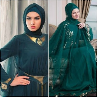 Baju Muslim Kaftan Syahrini 19 Desain Baju Kaftan Modern Yang Sedang Trend Bulan Ini