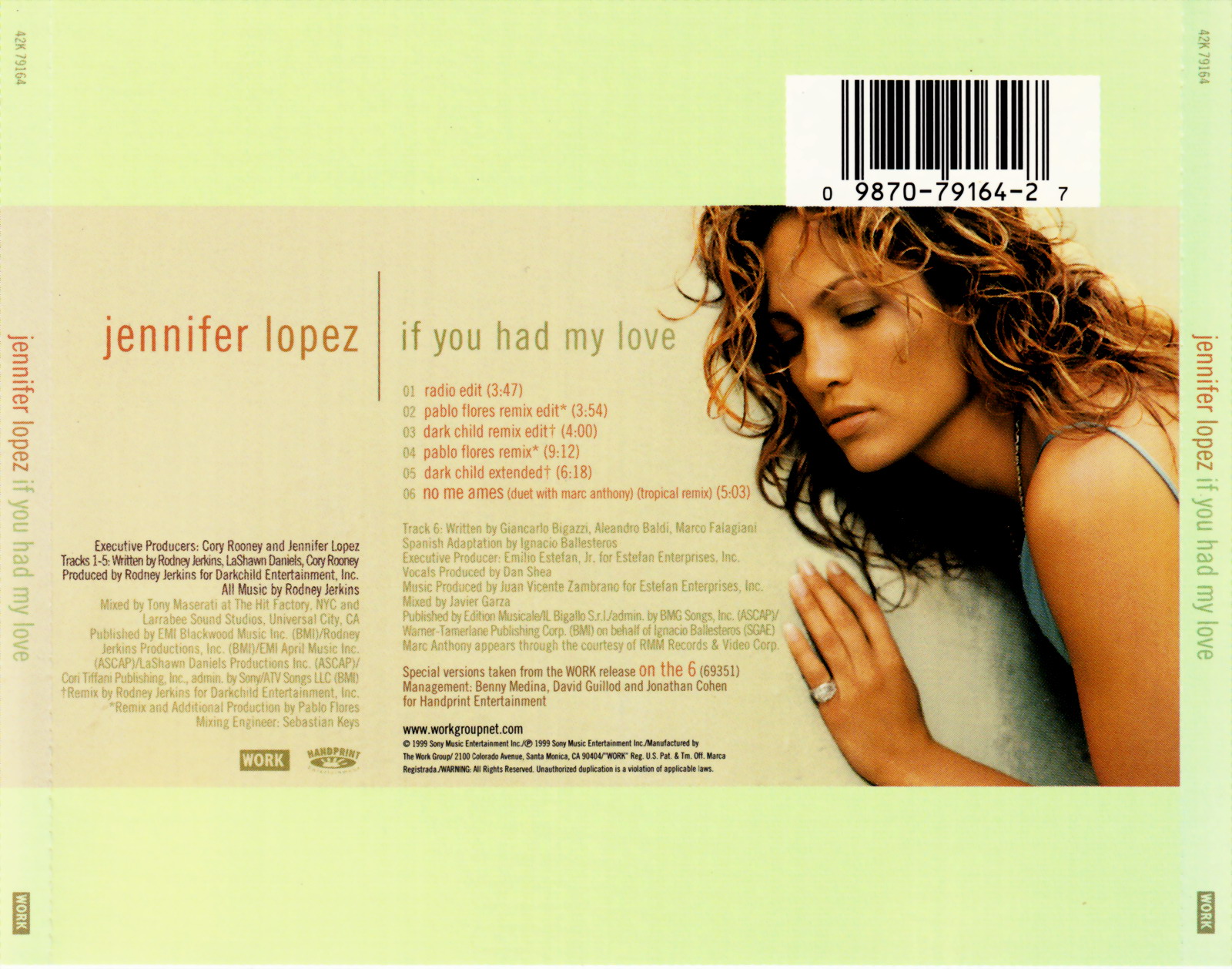 highest level of music Jennifer Lopez If You Had My Love (Remixes