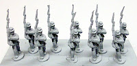PR1 Infantry in Kepi – Marching Marching infantry in kepi, with musket on the shoulder - 2 poses