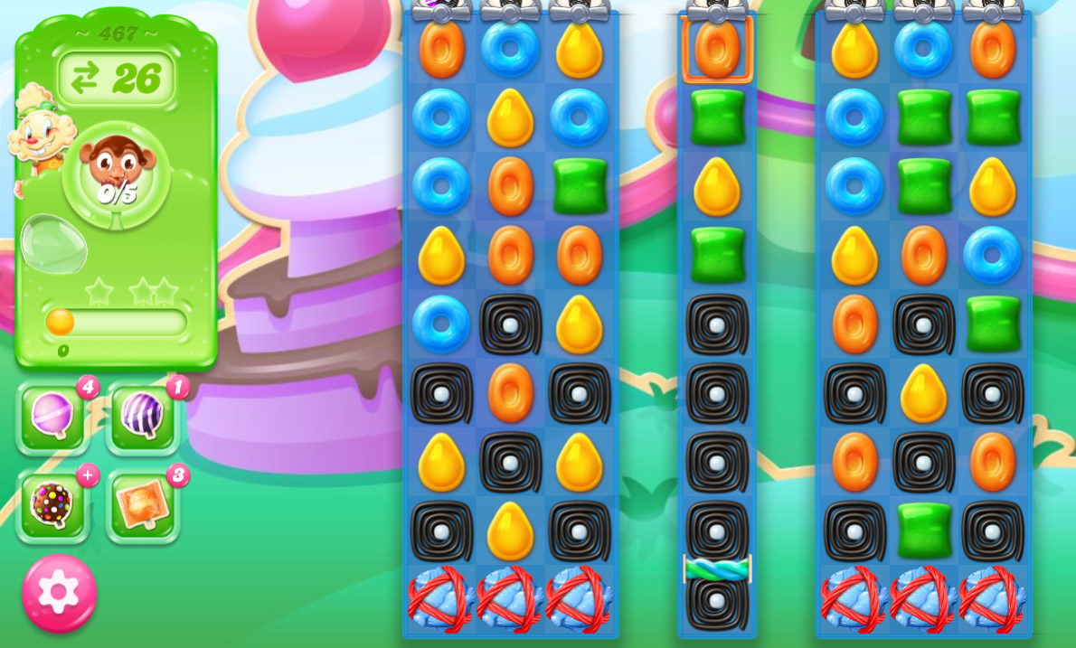 Candy Crush Jelly Saga 467 Candy Crush Jelly Saga 467