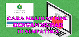 melihat npk di simpatika