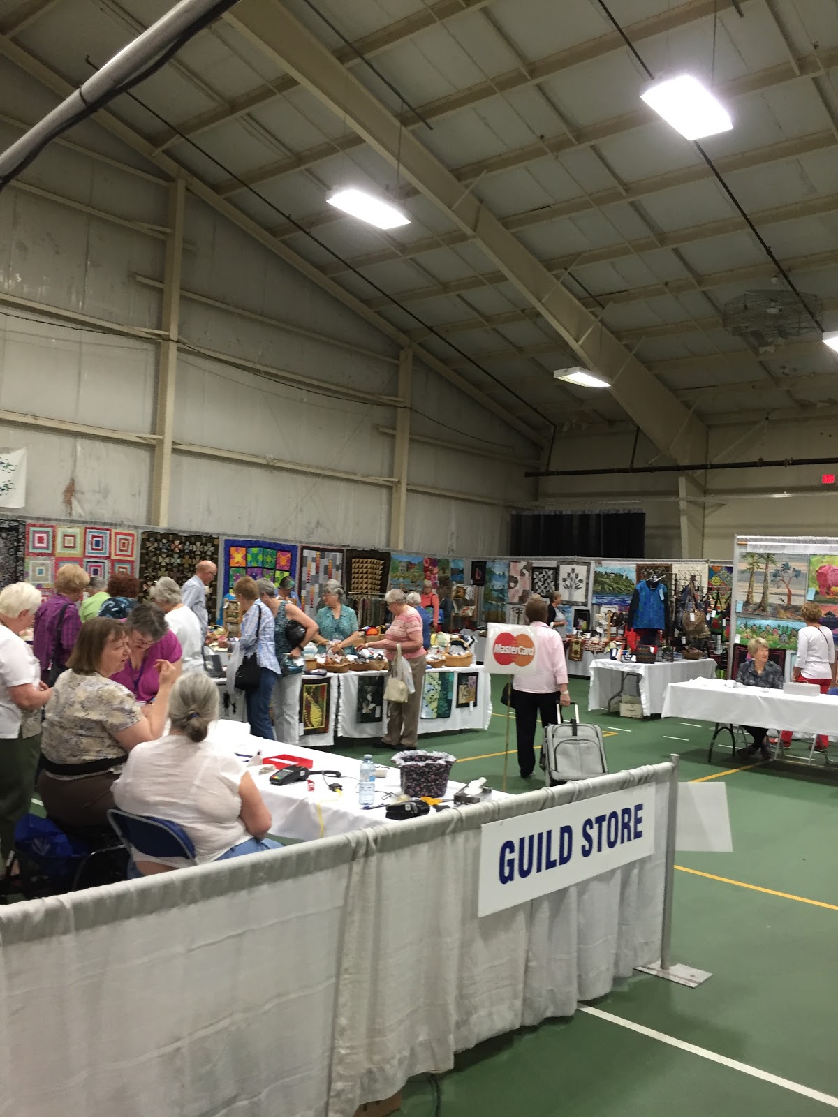 Sweet P Quilting and Creations Victoria Guild's Quilt Show...the Vendors!