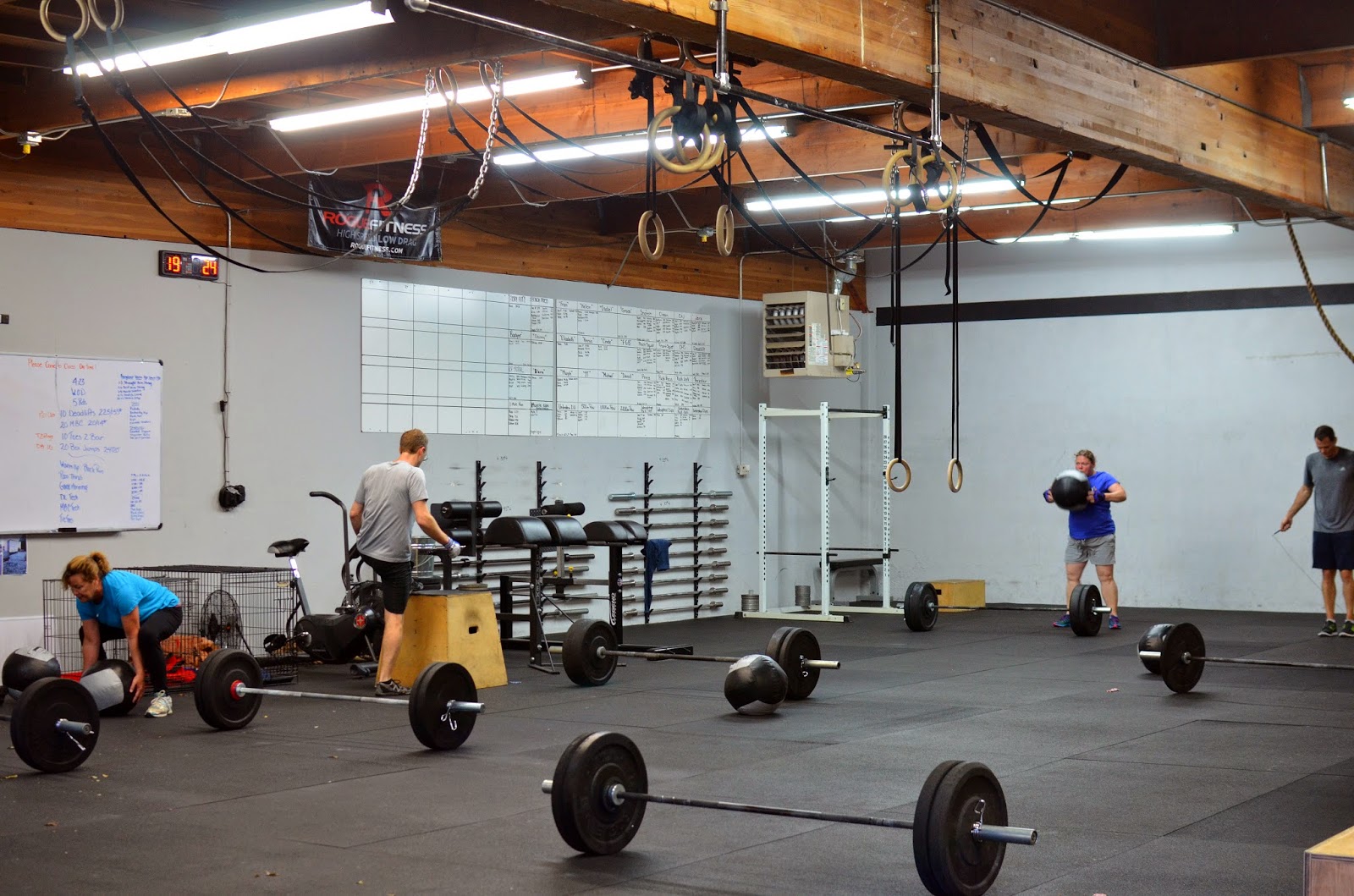 Jes' CrossFit Blog: Corey's Gym / North Bay CrossFit