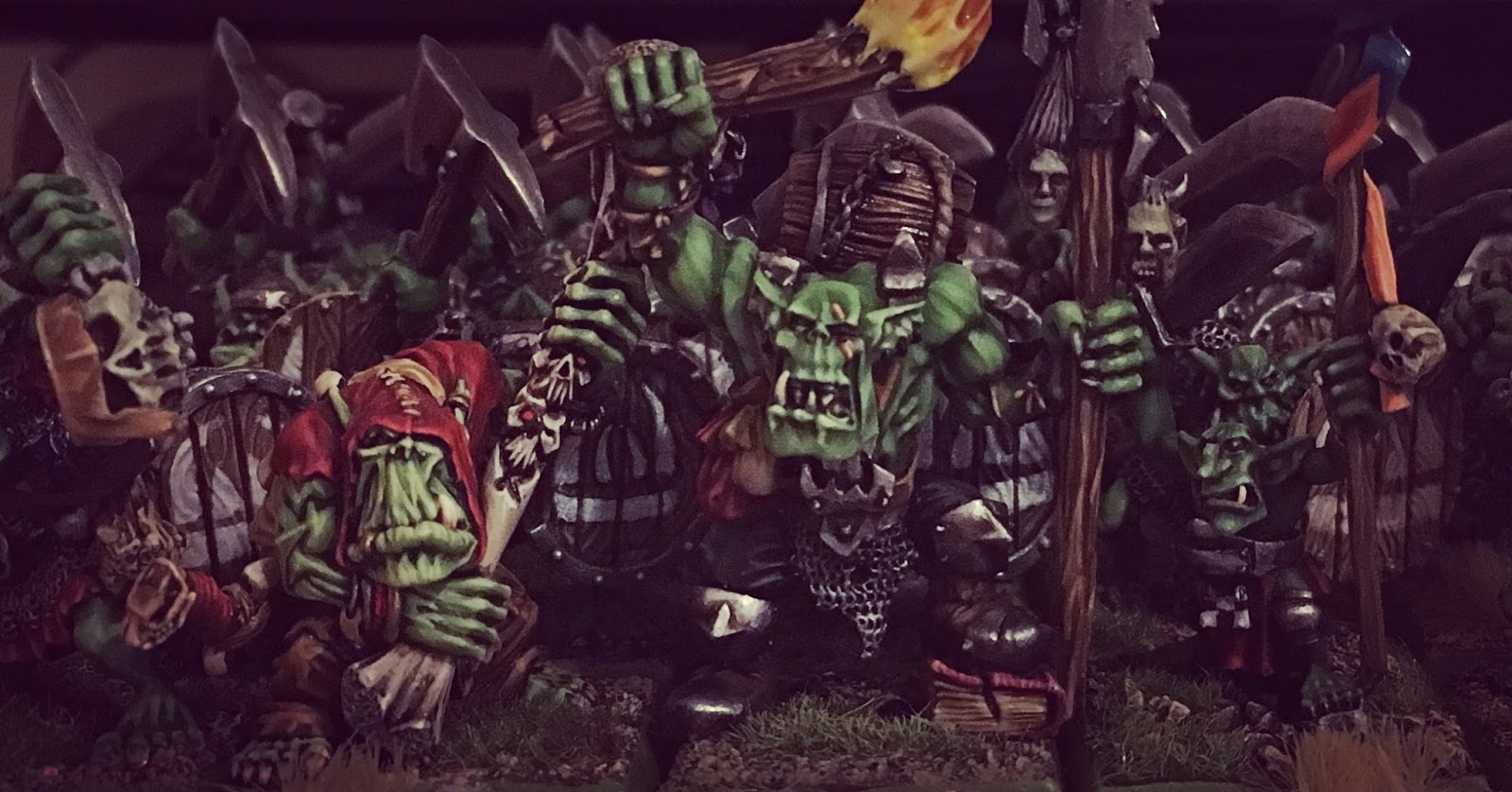 What's On Your Table Orc Big'uns Unit Wargaming Hub