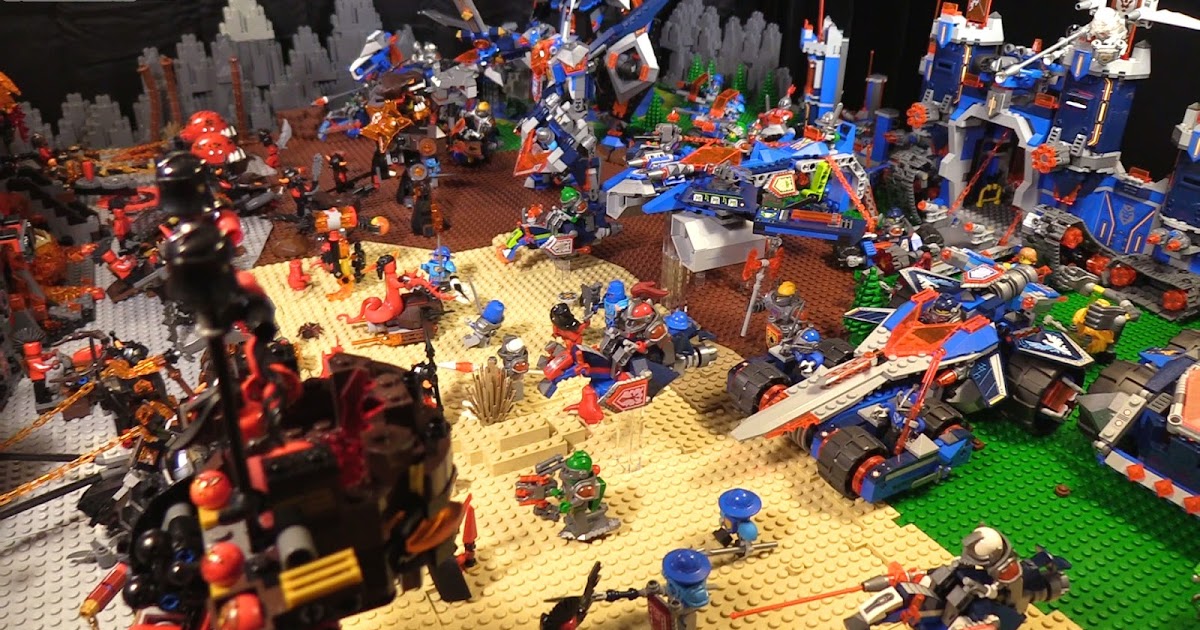 Northern Rescue Saison 1 LEGO NEXO Knights year 1 layout clear-out