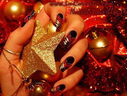 nail christmas nails designs long star easy holiday xmas coffin acrylic dresses fantastic winter gold holidays evening events koees festivals