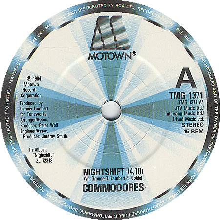 Letra da música Nightshift de Commodores