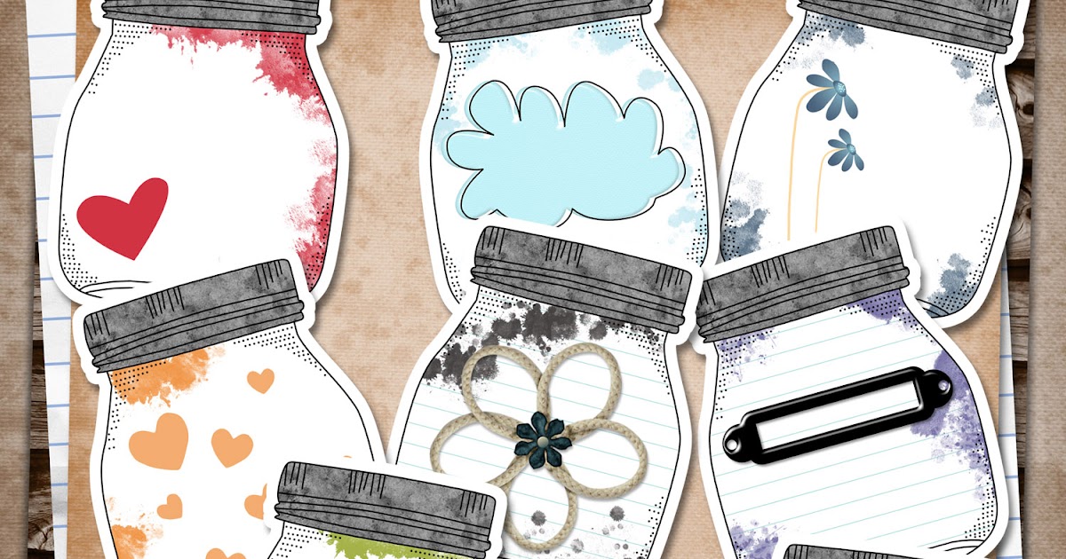 RebeccaB Designs Mason Jar