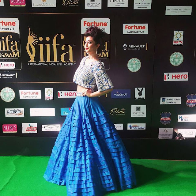 Actress Aindrita Ray at iifa utsavam awards 2017 Actress Aindrita Ray at iifa utsavam awards 2017