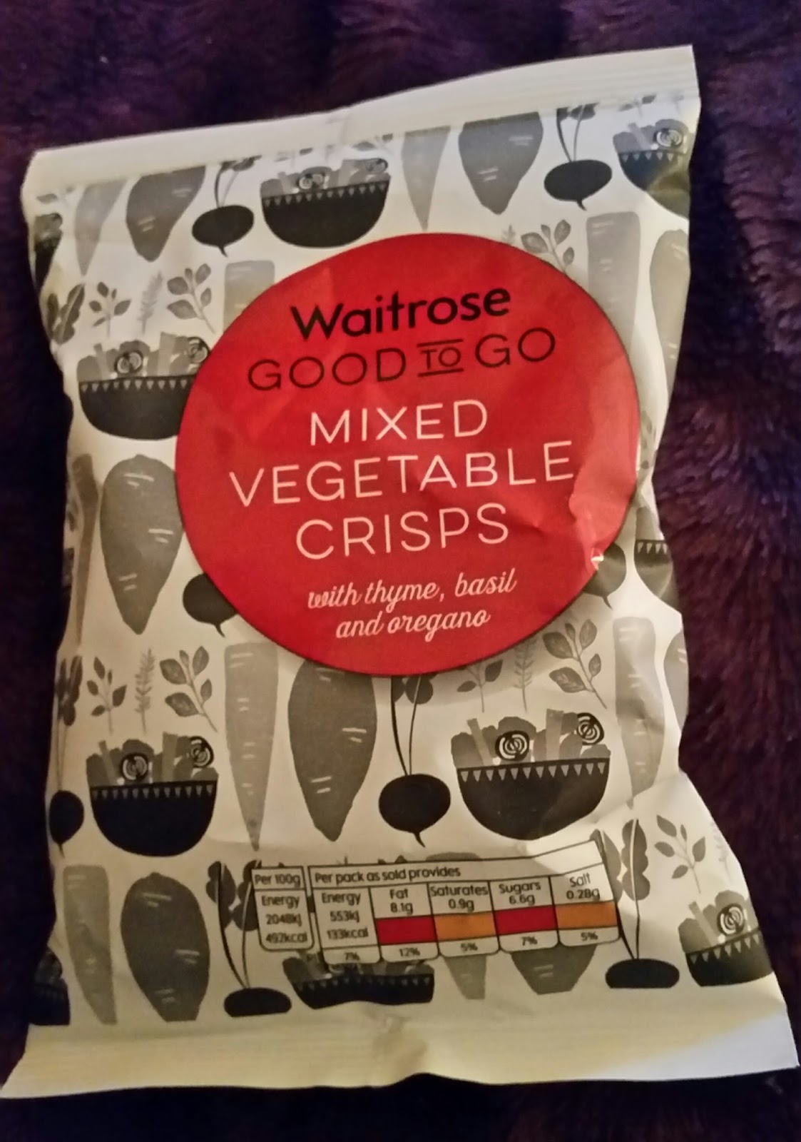 Trust Me Treats Waitrose Mixed Vegetable Crisps review