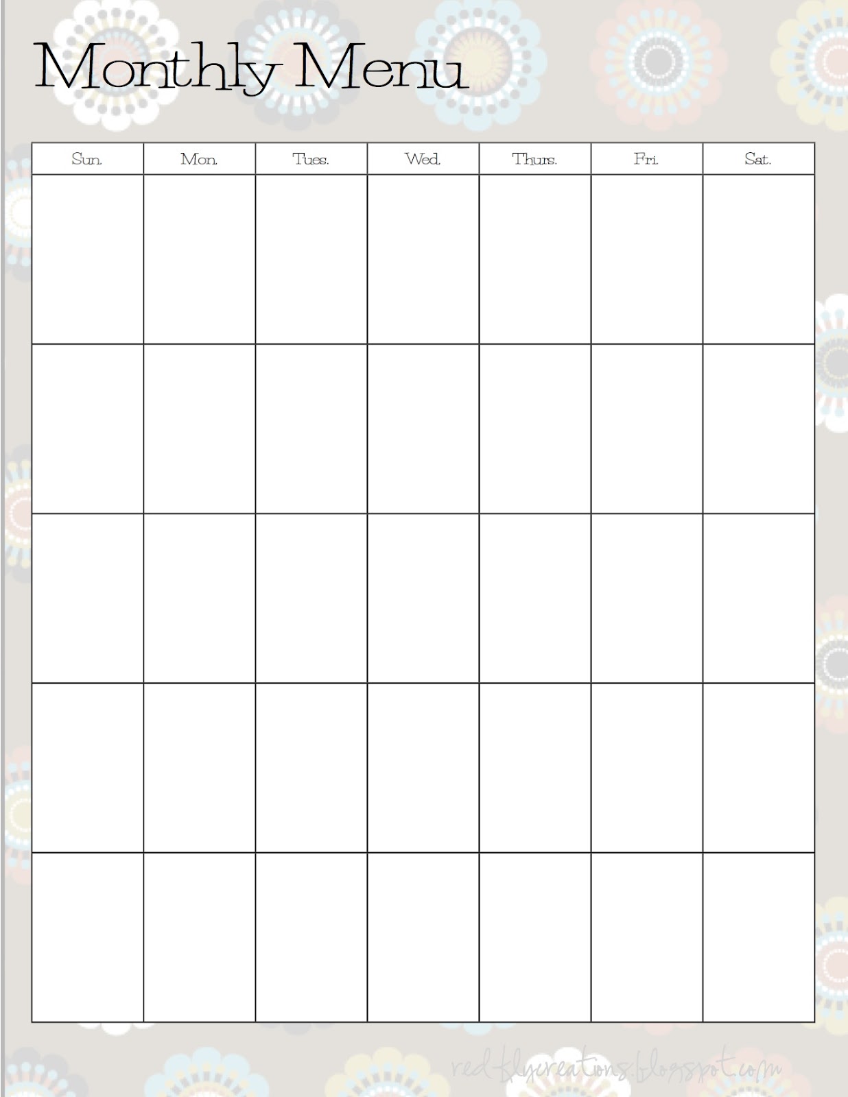 Redfly Creations: Household Notebook - Free Printables!