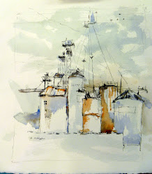 wash line painting watercolor drawing ink michele something nw studio