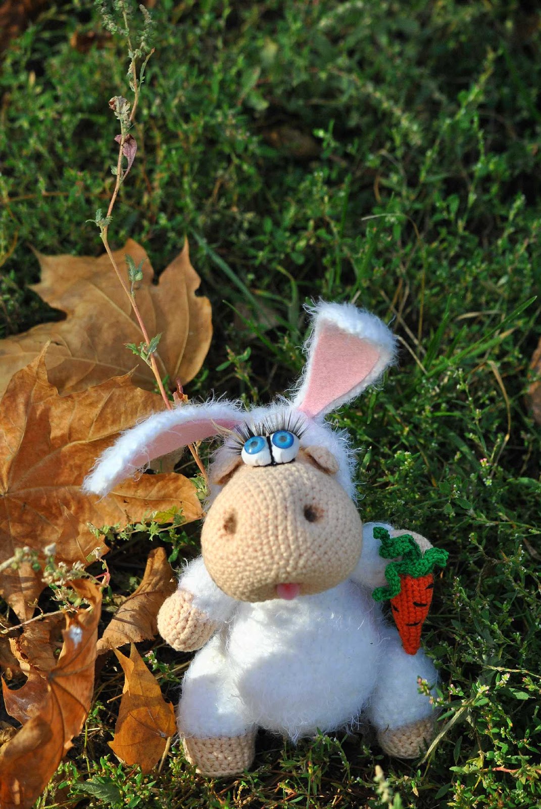 Юляшкины рукоделия: Зайка?..