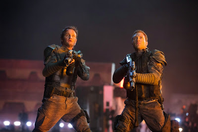 Jason Clarke and Jai Courtney in Terminator Genisys