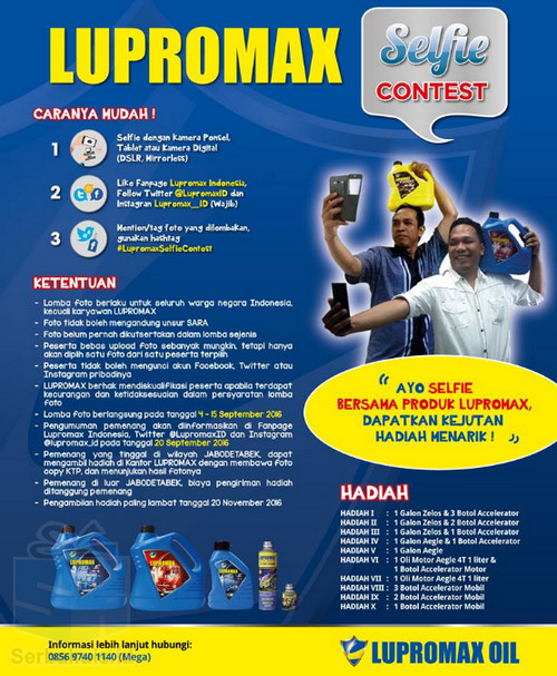 Lupromax Selfie Contest Lupromax Selfie Contest