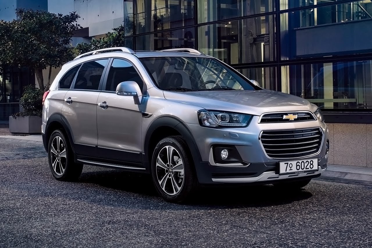 Chevrolet Captiva Looks Mildly Refreshed And Ready For