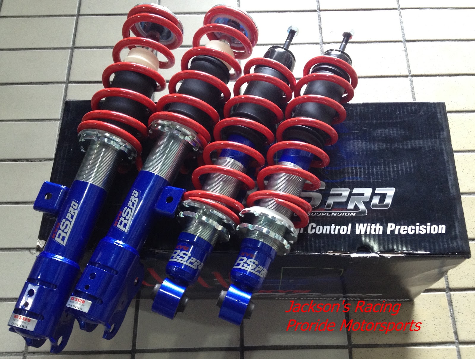 Proride Motorsports KYB RS PRO Performance Hi Lo Adjustable Suspension