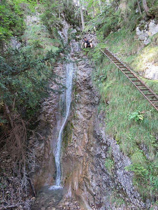 Závojový vodopád.