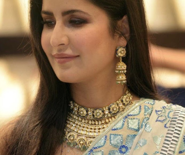 Kathrina Kaif Kundan Choker Jhumkas Kathrina Kaif Kundan Choker Jhumkas