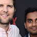 Adam Scott says Parks and Rec costar Aziz Ansari is 'doing great' following sexual assault claims