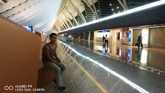 FaceCebu Author, Mark Monta in Taipei International Airport FaceCebu Author, Mark Monta in Taipei International Airport