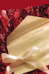 Gift certificates now available!