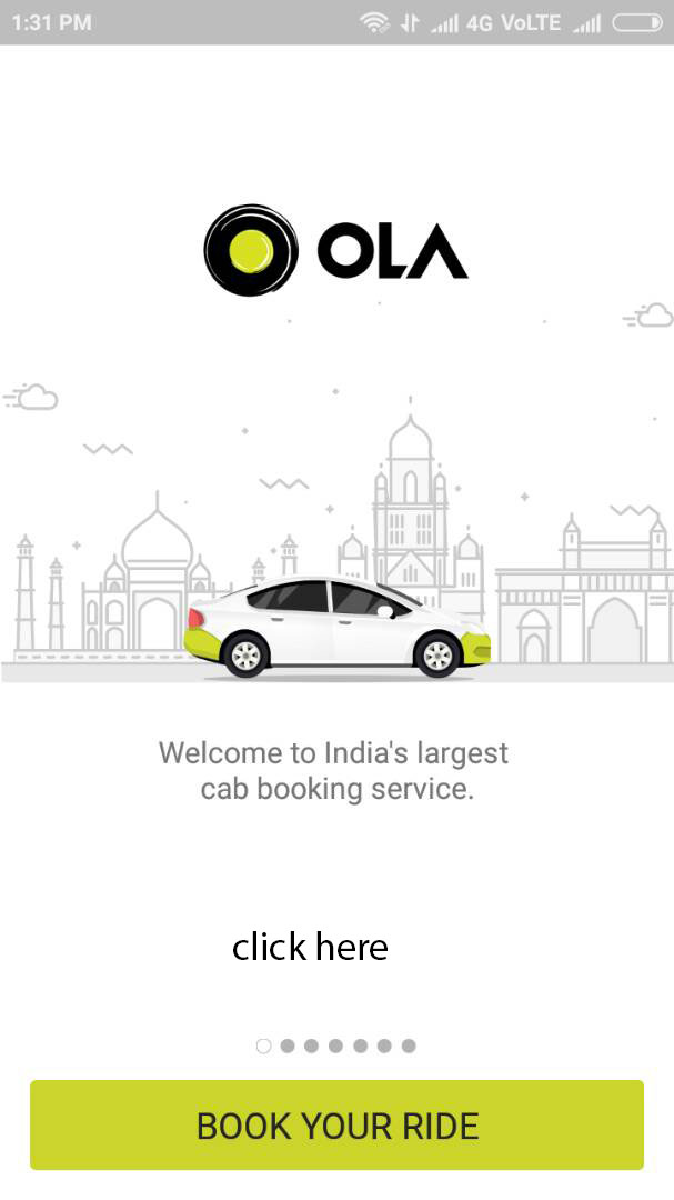 Ola First ride in Hyderabad ,Book OLA cabs in Hyderabad online
