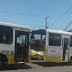 Engavetamento entre três ônibus no acesso para ponte Igapó