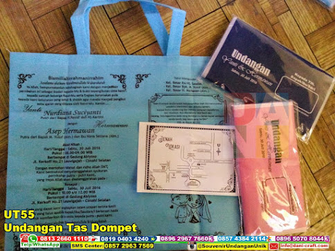 jual Undangan Tas Dompet