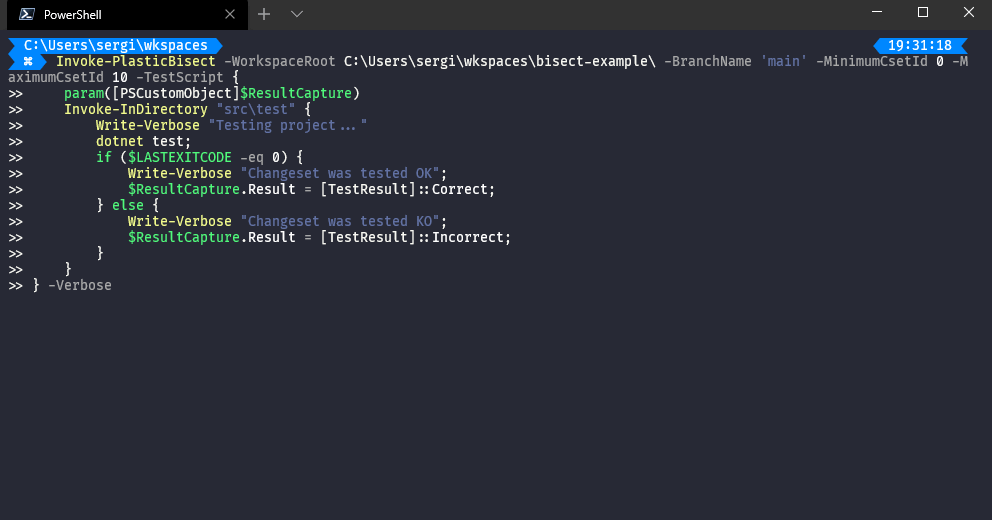 Plastic SCM blog PSPlasticBisect a PowerShell module to bisect your