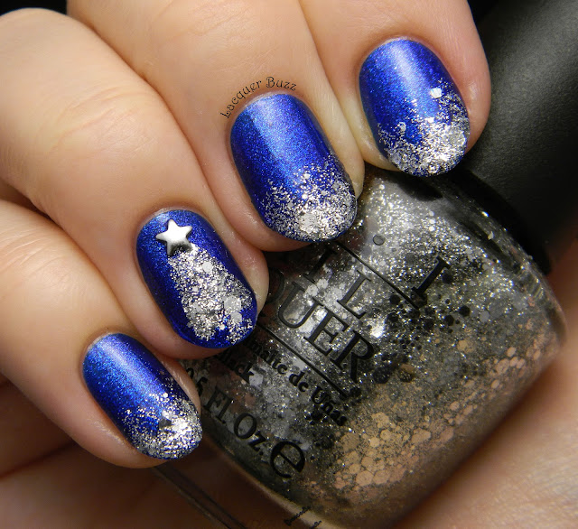 Lacquer Buzz: Monday Blues / Getting Ready for Christmas: Blue and Silver