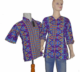 Sarimbit Blus SB942 Ungu batik sarimbit blus