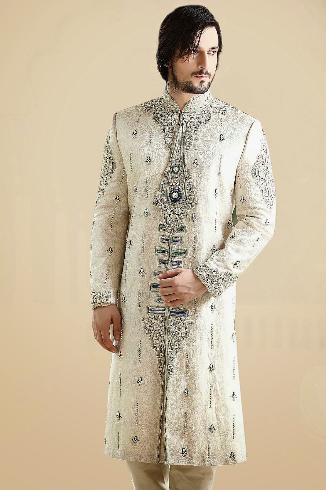 Sherwani For Men Designs For Groom Model Collection Dress For Marriage ...