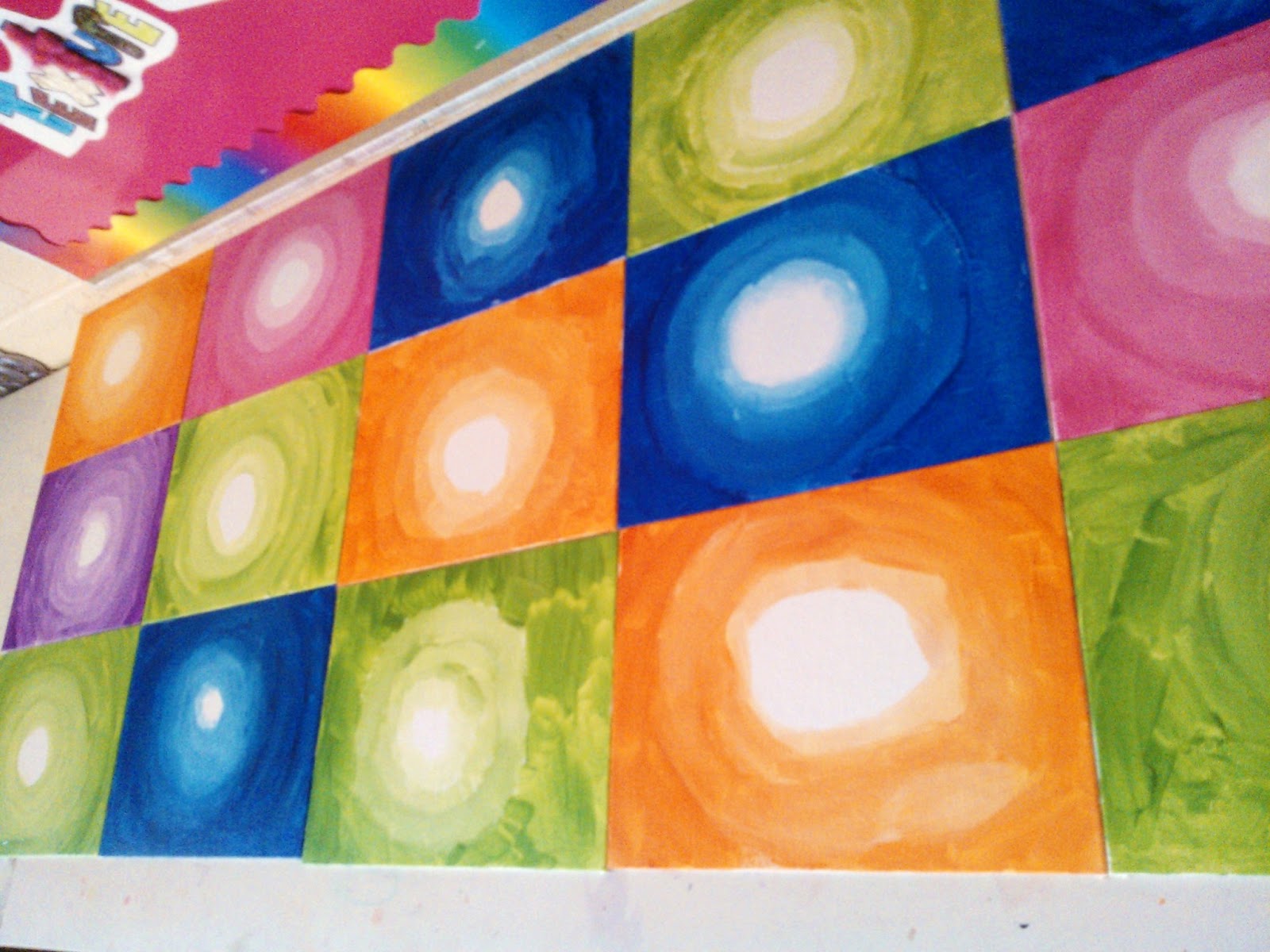 Miss M's Art Room: Art Club Tint Paintings