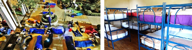 dormire fuori condividere la stanza