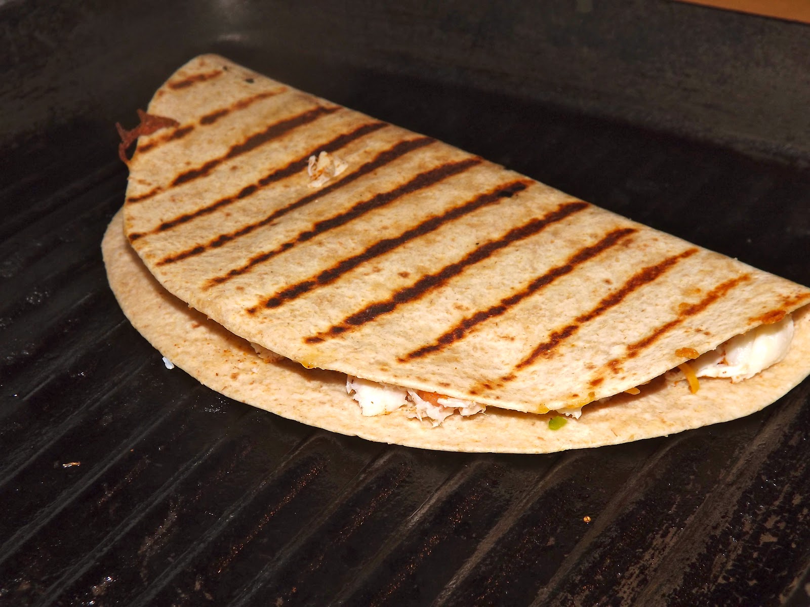 Don't Be Lazy! Crab Quesadilla