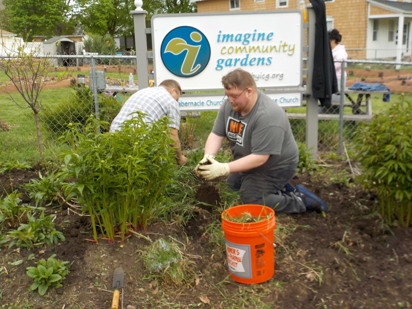 My Adventures Community Garden Clean Up 5/12/18