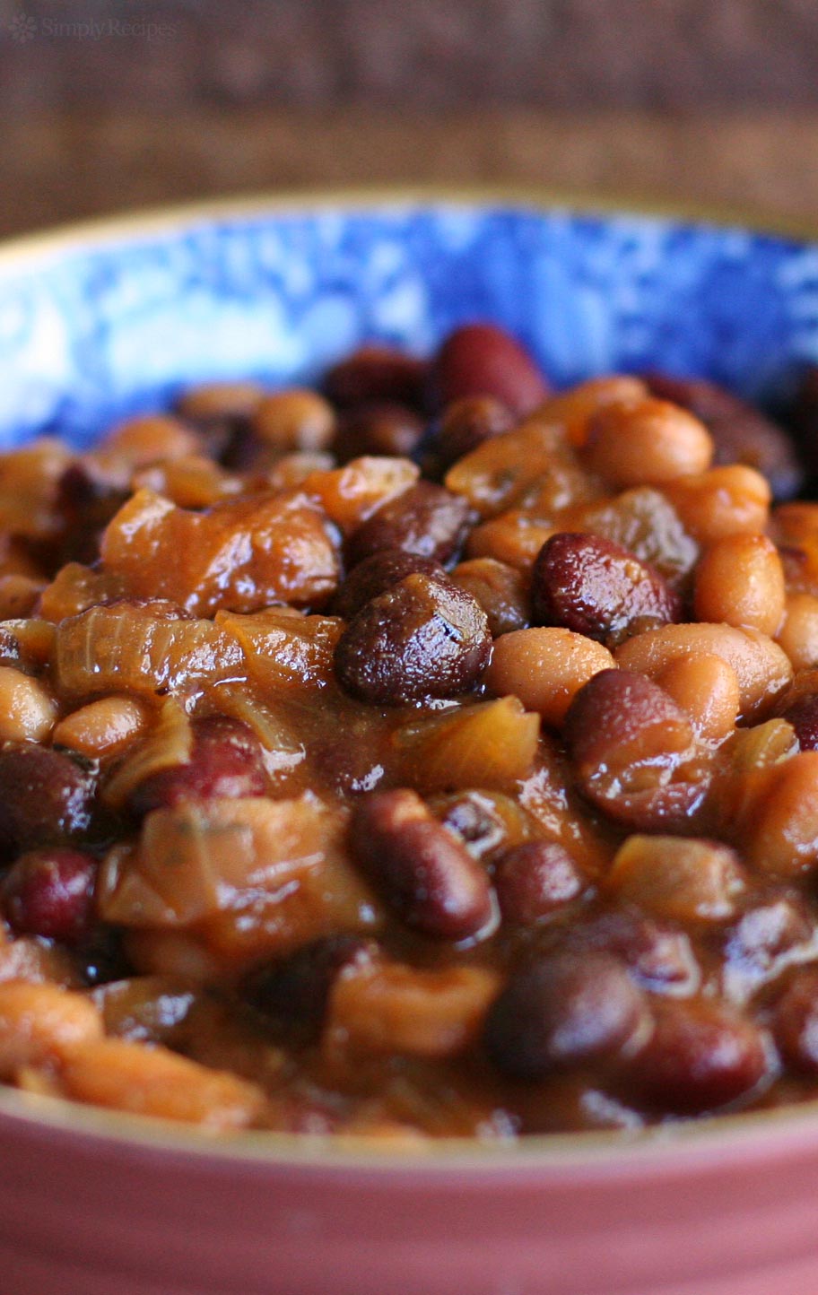 Three Bean Baked Beans International Cuisine Recipes