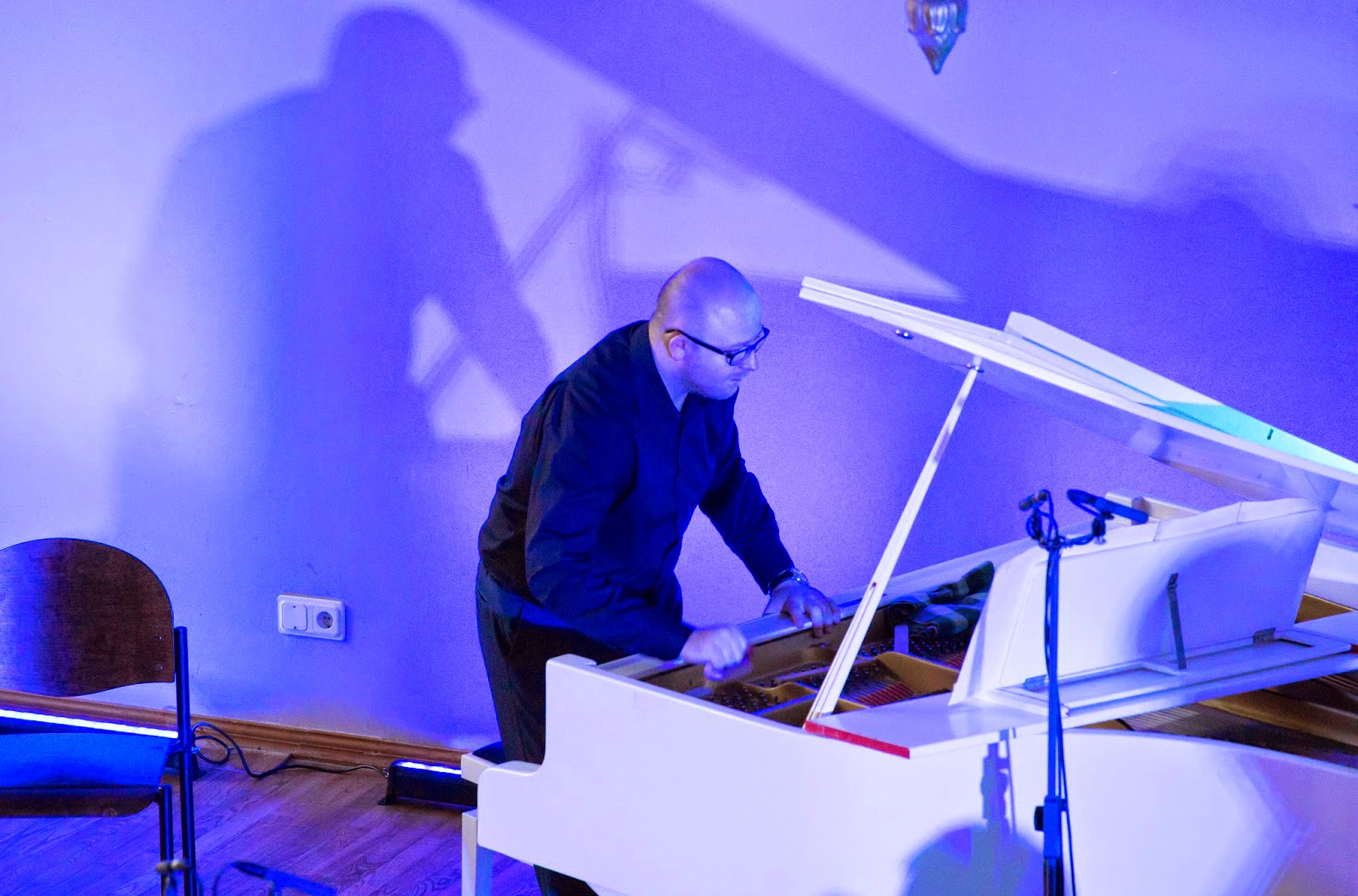 Tomasz Sozniak of Ensemble Sepia - photo Peeter Larvits