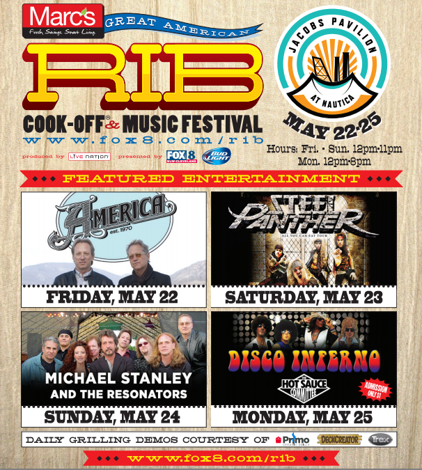 Win Tickets! 24th Annual Marc’s Great American Rib CookOff & Music