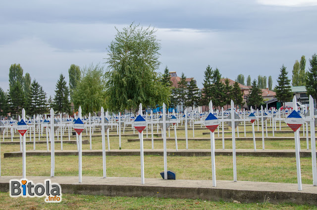 French military cemetery in Bitola