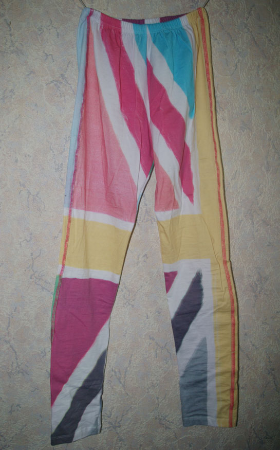 Motel Printed Legging in Pastel Union Jack Print, leggings, union jack clothing